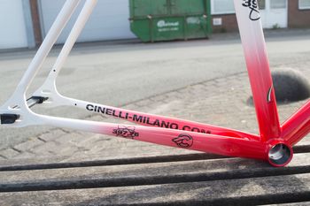 Gebrauchtes Cinelli VIGORELLI STEEL - FRAME KIT Frameset 2025 Road & Gravel, Rot — Bild 3 von 12