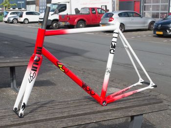 Gebrauchtes Cinelli VIGORELLI STEEL - FRAME KIT Frameset 2025 Road & Gravel, Rot — Bild 9 von 12