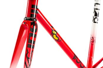 Gebrauchtes Cinelli VIGORELLI STEEL - FRAME KIT Frameset 2025 Road & Gravel, Rot — Bild 5 von 12