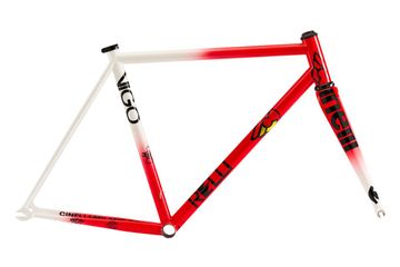 Used Cinelli VIGORELLI STEEL - FRAME KIT Frameset 2025 Road & Gravel, Red — image 7 of 12