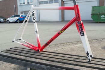 Gebrauchtes Cinelli VIGORELLI STEEL - FRAME KIT Frameset 2025 Road & Gravel, Rot — Bild 11 von 12