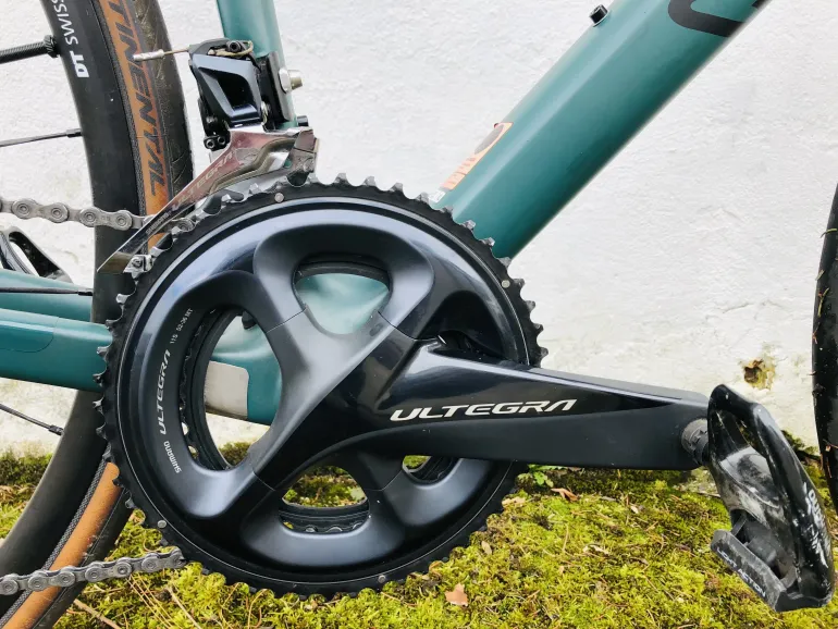 Used Canyon Endurace CF SL 8 Disc 2021 Road & Gravel, Green — image 3 of 8