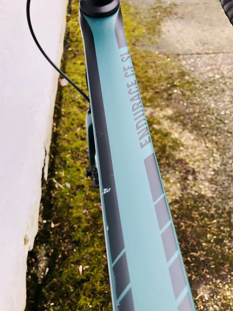 Used Canyon Endurace CF SL 8 Disc 2021 Road & Gravel, Green — image 5 of 8