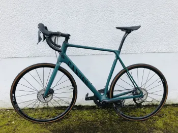Used Canyon Endurace CF SL 8 Disc 2021 Road & Gravel, Green — image 7 of 8