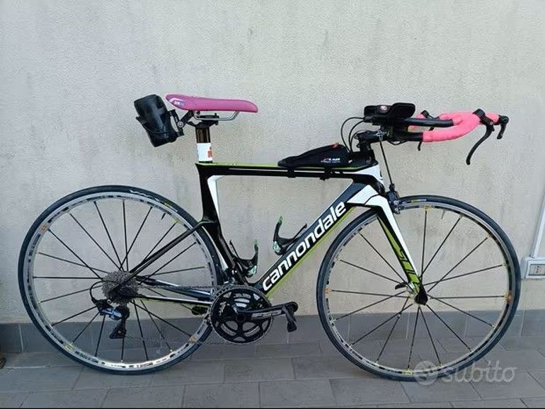 Gebrauchtes Cannondale Slice Carbon Custom 2018 Road & Gravel, Grün — Bild 2 von 8
