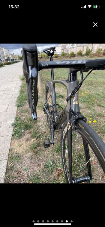 Used Scott Foil Shimano Dura Ace Di2 2019 Road & Gravel, Light Gray — image 2 of 8