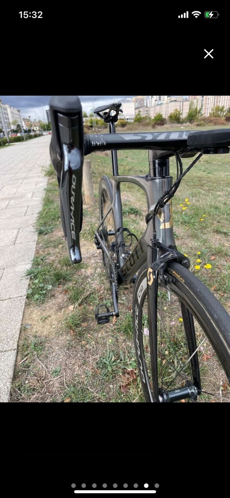 Used Scott Foil Shimano Dura Ace Di2 2019 Road & Gravel, Light Gray — image 2 of 8
