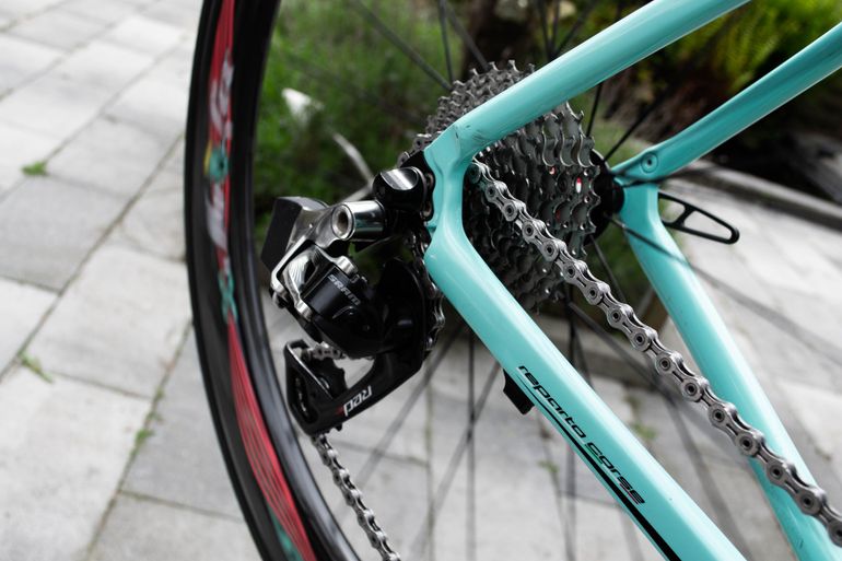 Used Bianchi Infinito SRAM Red eTap AXS 2018 Road & Gravel, Blue — image 3 of 9