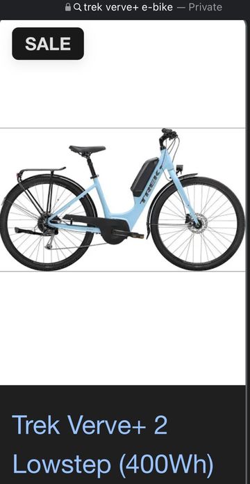 Used Trek Verve 2+ Electric 2023 Road & Gravel, Black — image 3 of 3