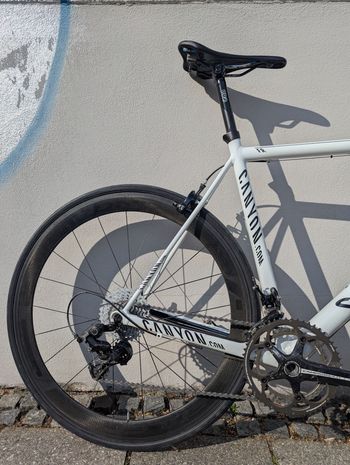 Canyon Ultimate AL 2011 2011 Road & Gravel usato, Bianco — immagine 10 di 12