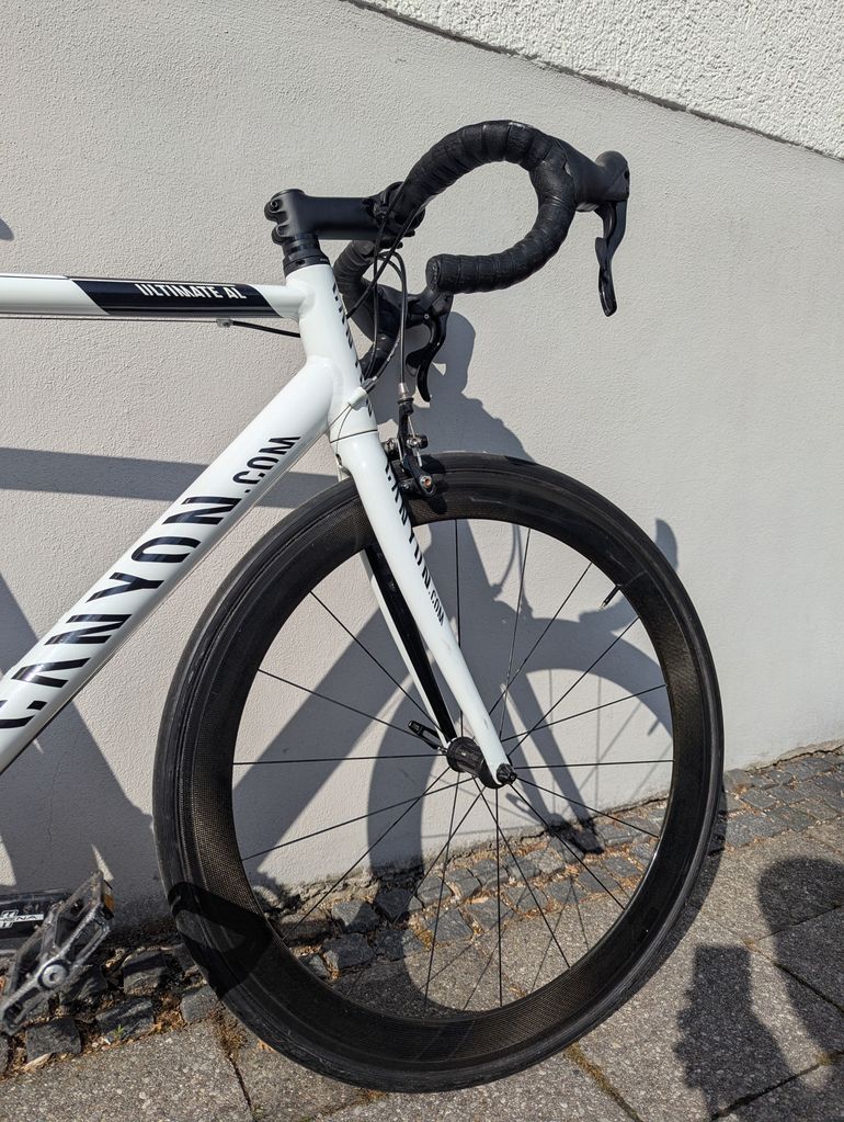Canyon Ultimate AL 2011 2011 Road & Gravel usato, Bianco — immagine 12 di 12
