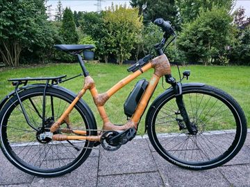 Tweedehands Myboo Ep6 Ep8 Bambus E-bike Elektrofahrrad 2024 Road & Gravel