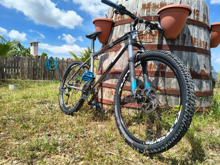 Used ROCKRIDER 8.1 ROCKRIDER 2016 Mountainbike, Black — image 1 of 3