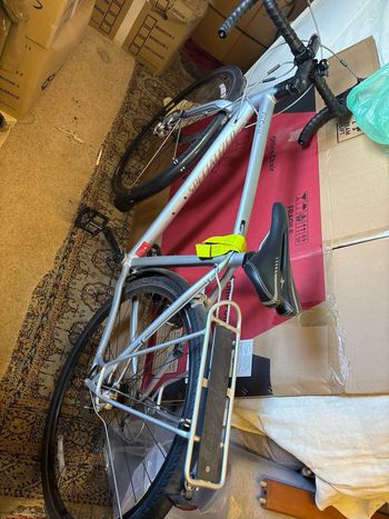 Used Specialized Tricross Sport Disc 2014 2014 Road & Gravel, Light Gray — image 2 of 3