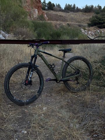 Used CUBE Aim Shimano Deore 2024 Mountainbike, Green — image 4 of 5