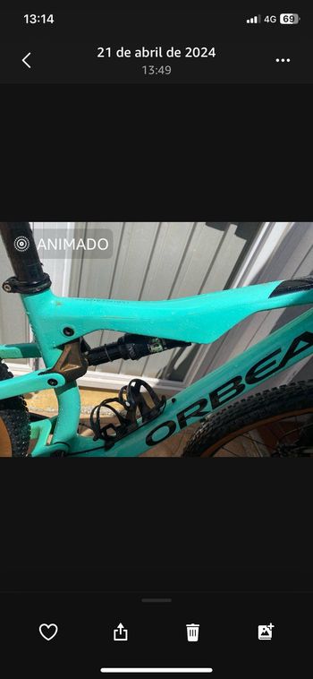 Brugt Orbea OIZ M30 2020 2020 Mountainbike — billede 4 af 9