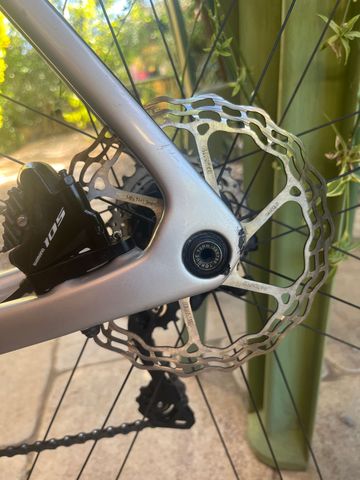 Gebrauchtes Trek Emonda Shimano 105 2021 Road & Gravel, Hellgrau — Bild 5 von 10