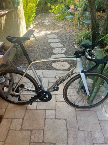 Gebrauchtes Trek Emonda Shimano 105 2021 Road & Gravel, Hellgrau — Bild 2 von 10