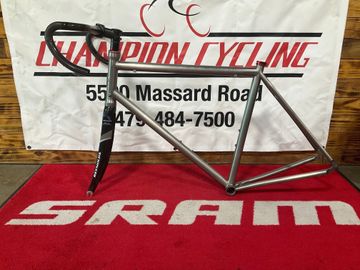 Used Merlin Extralight Frameset 2003 Road & Gravel, Light Gray — image 2 of 7