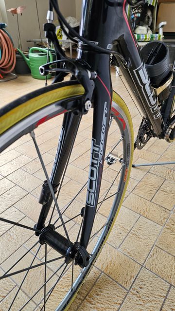 Scott Addict LTO 2015 Road & Gravel usato, Nero — immagine 6 di 11