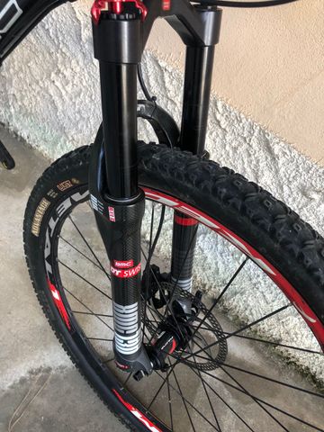 Used BMC Fourstroke FS01 2015 Mountainbike, Black — image 7 of 13