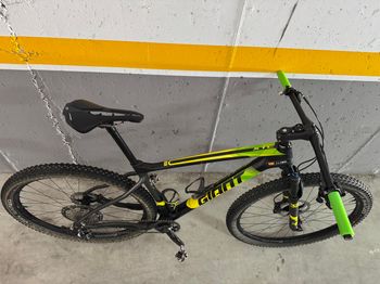 Giant XTC Advanced 29 1 2017 2017 Mountainbike usato, Verde — immagine 2 di 5