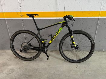 Giant XTC Advanced 29 1 2017 2017 Mountainbike usato, Verde — immagine 4 di 5