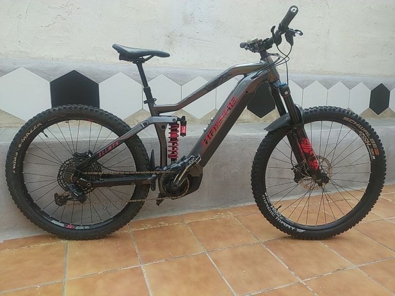 Used Haibike AllMtn 2 2021 2021 Mountainbike, Light Gray, 29 — image 4 of 4
