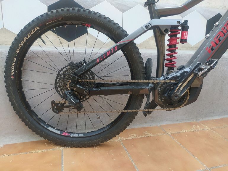 Used Haibike AllMtn 2 2021 2021 Mountainbike, Light Gray, 29 — image 3 of 4