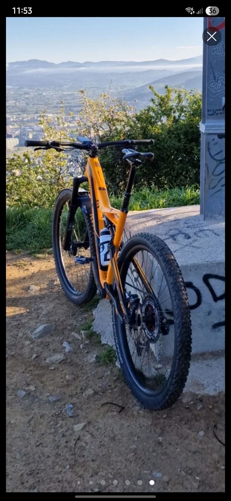 Brugt Specialized Stumpjumper FSR Comp Carbon 29 2016 2016 Mountainbike — billede 5 af 5