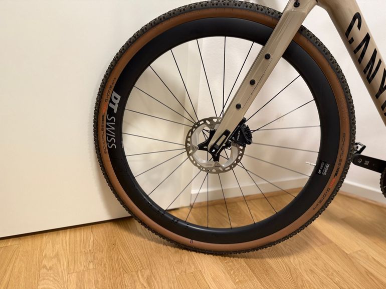 Used Canyon Grizl CF SLX 8 Di2 2024 2024 Road & Gravel, Light Gray — image 15 of 19