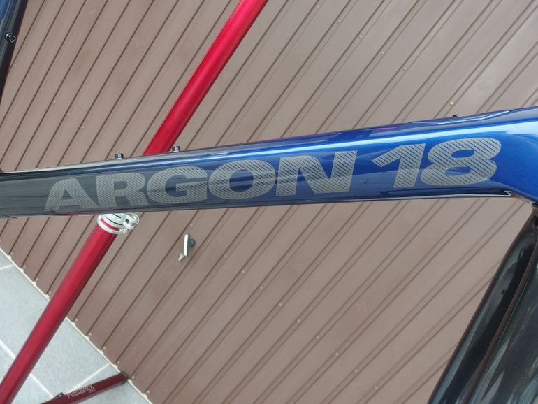 Used Argon 18 GF Frameset 2023 Road & Gravel, Blue — image 5 of 8