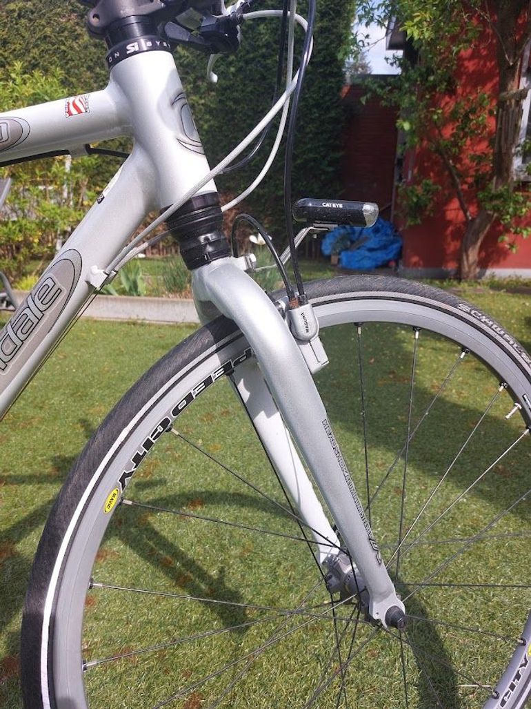 Used Cannondale Road Worrior 2000 2003 Road & Gravel, Weiß — image 4 of 5