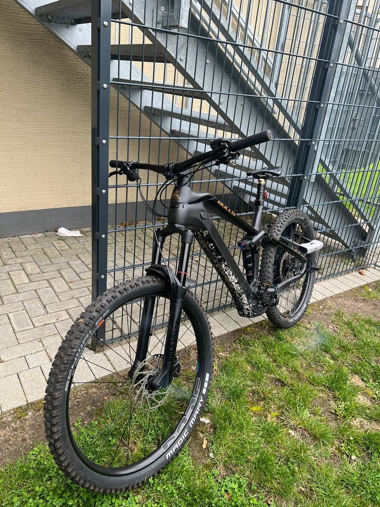 Used BULLS Sonic Evo Am3 Carbon 2021 Mountainbike, Black — image 3 of 4