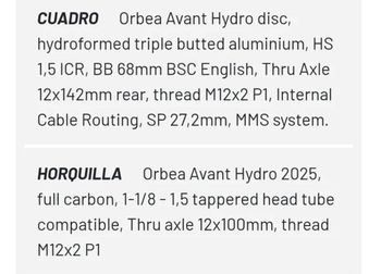 Použité Orbea Avant 2025 2025 Road & Gravel — obrázek 3 z 7
