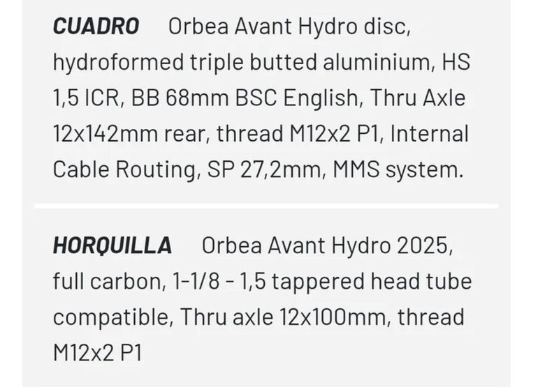 Použité Orbea Avant 2025 2025 Road & Gravel — obrázek 3 z 7
