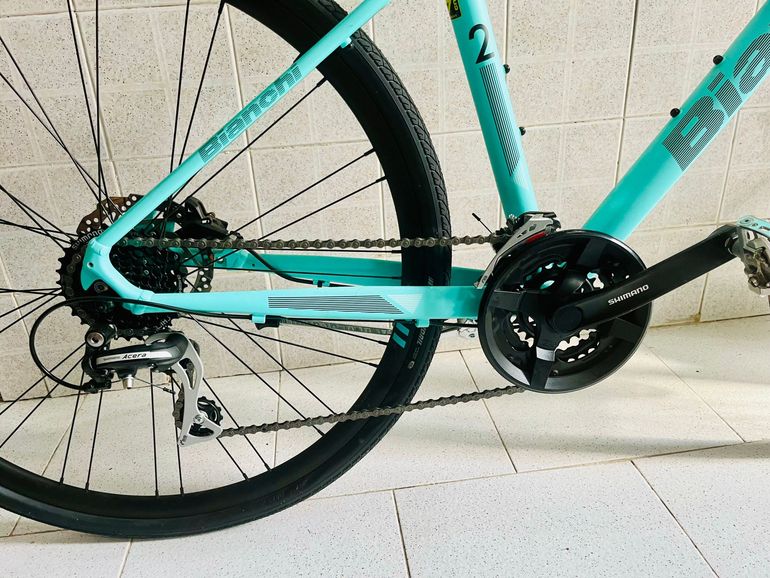 Used Bianchi C Sport 2 2022 Road & Gravel, Green — image 3 of 7