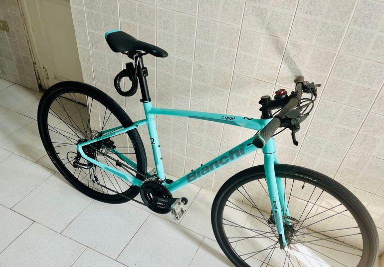 Used Bianchi C Sport 2 2022 Road & Gravel, Green — image 1 of 7