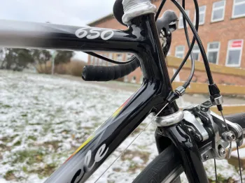 Used Custom Technicycle 650 2018 Road & Gravel, Light Gray — image 8 of 16
