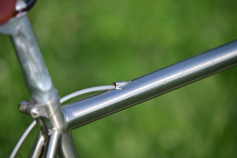 Used Olmo Titanium 1990 Road & Gravel, Light Gray — image 15 of 22