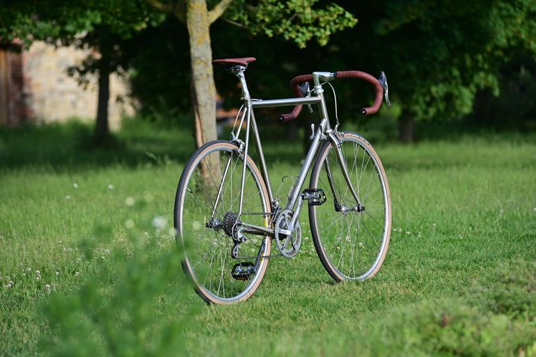 Used Olmo Titanium 1990 Road & Gravel, Light Gray — image 3 of 22
