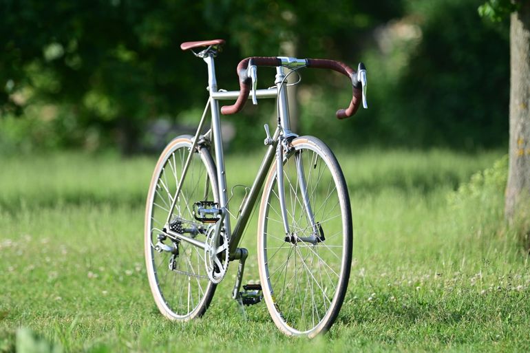 Used Olmo Titanium 1990 Road & Gravel, Light Gray — image 5 of 22