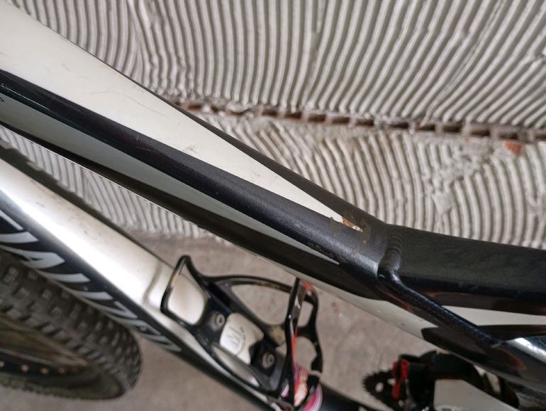 Used Specialized FSRxc Comp 2009 2009 Mountainbike, Light Gray, 26 — image 12 of 17