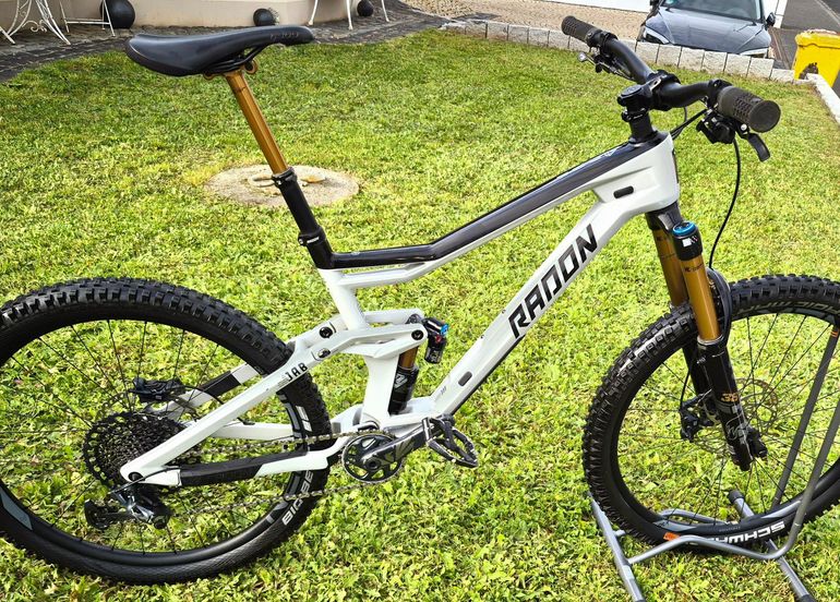 Used Radon Jab 10.0HD 2023 Mountainbike, Light Gray — image 7 of 8