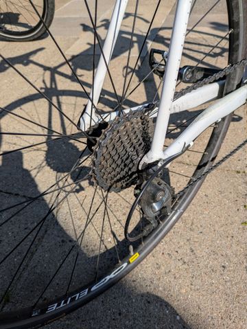 BULLS Harrier 1 2022 2022 Road & Gravel usato, Bianco — immagine 5 di 6