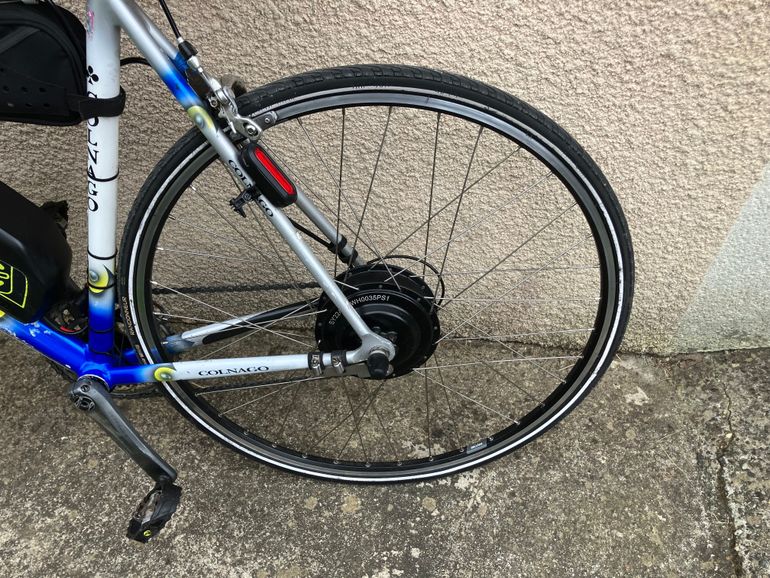 Used Colnago Flash Colnago 2003 équipé VAE Cycloboost En Février 2025 2003 Road & Gravel, Blue — image 3 of 3