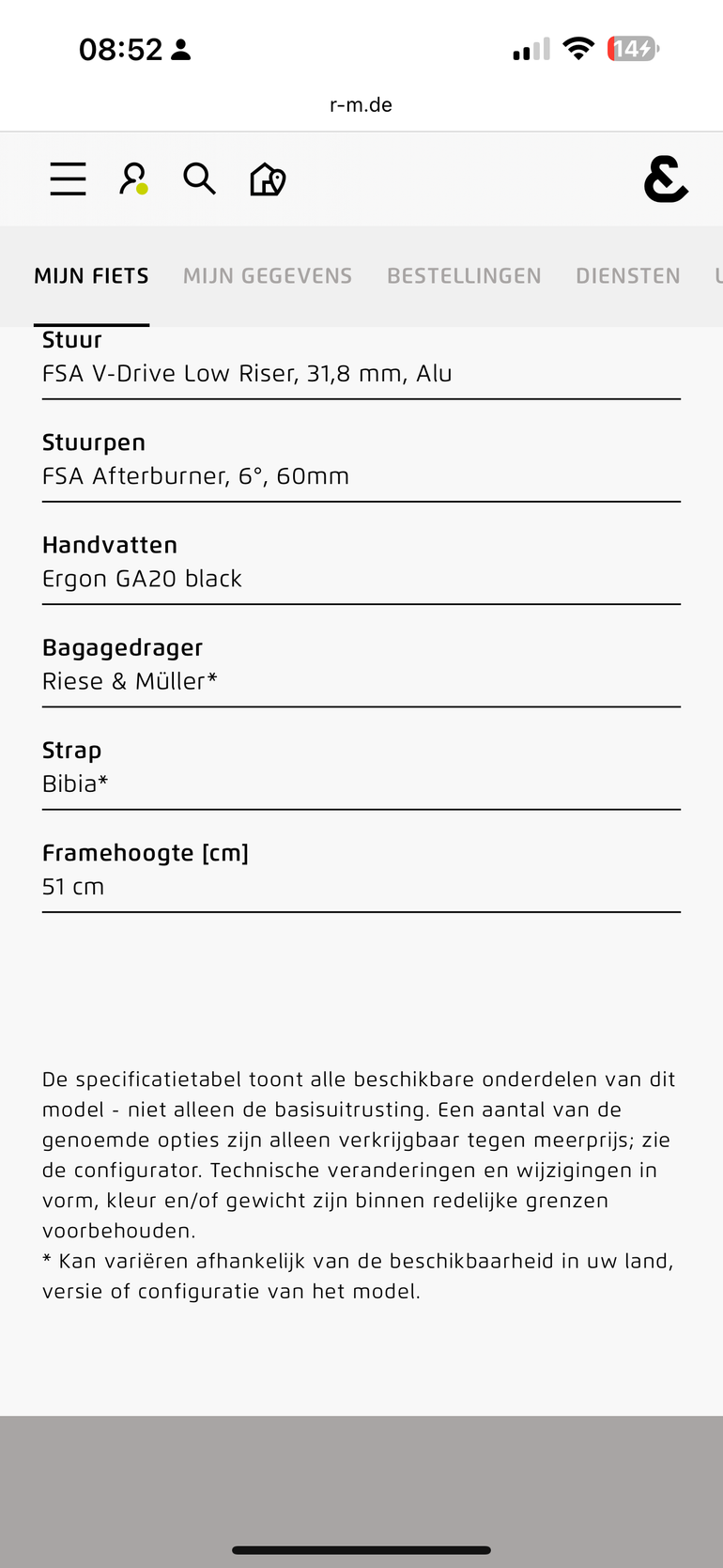 Gebrauchtes x Rise&Muller 2021 Mountainbike, Hellgrau — Bild 6 von 16