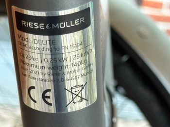 Gebrauchtes x Rise&Muller 2021 Mountainbike, Hellgrau — Bild 11 von 16