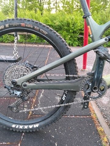 Gebrauchtes Canyon Spectral 27.5 CF 7 2022 2022 Mountainbike, Grün, 27.5 — Bild 3 von 7
