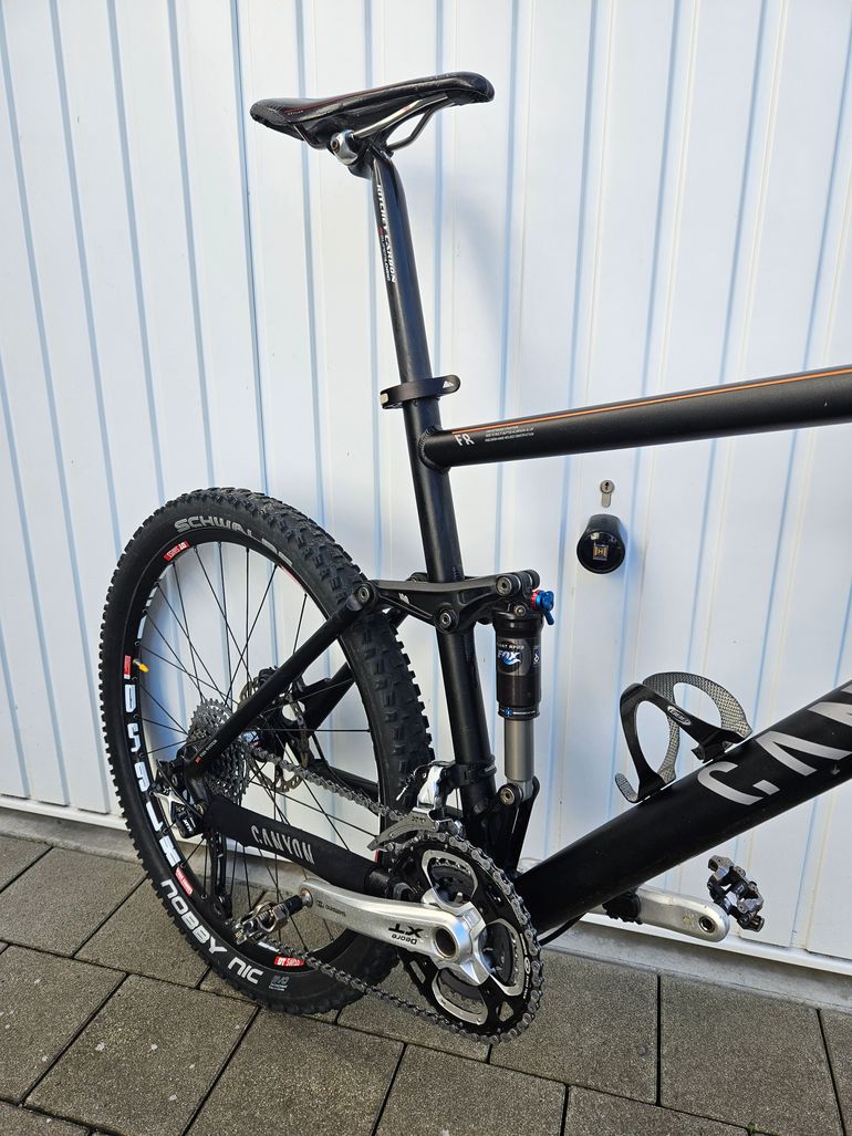 Gebrauchtes Canyon Nerve MR 8.0 2011 Mountainbike, Schwarz — Bild 4 von 18